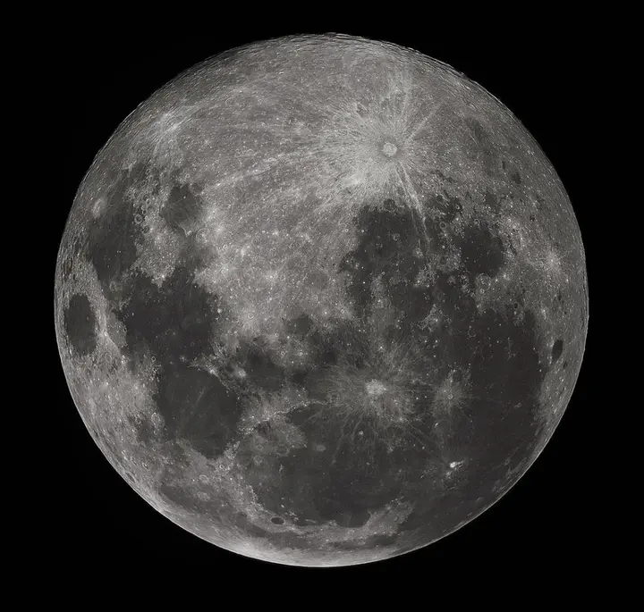 The moon is upside down (as seen from the Southern Hemisphere)