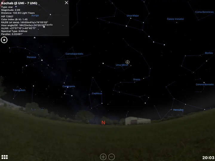 Kochab is a visible star with exoplanets in the habitable zone - a Life Star