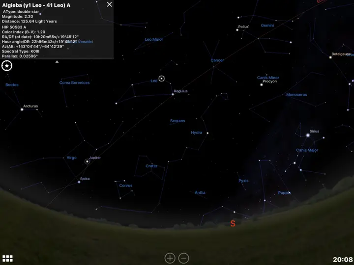 Algeiba is a Life Star - a bright star with a planet in the habitable zone