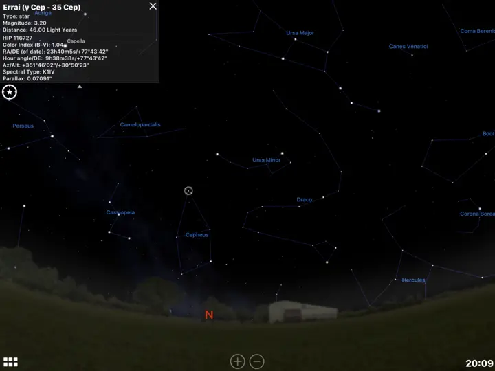 Errai is a Life Star - a bright star with a planet in the habitable zone