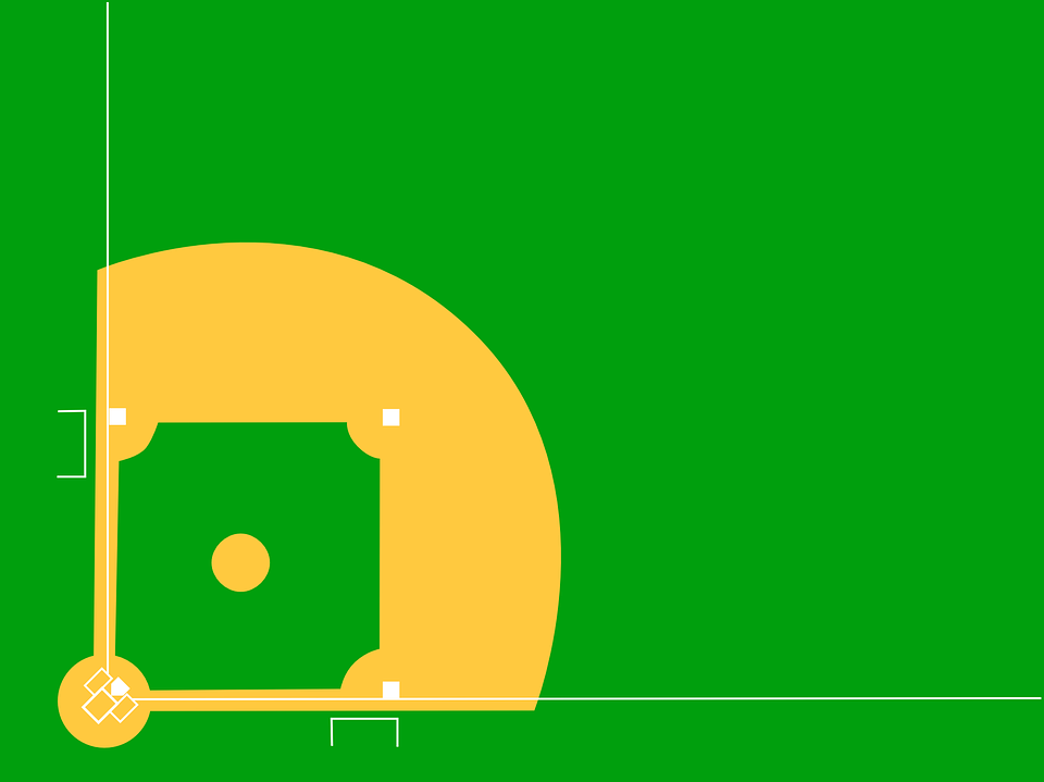 Baseball diamond diagram