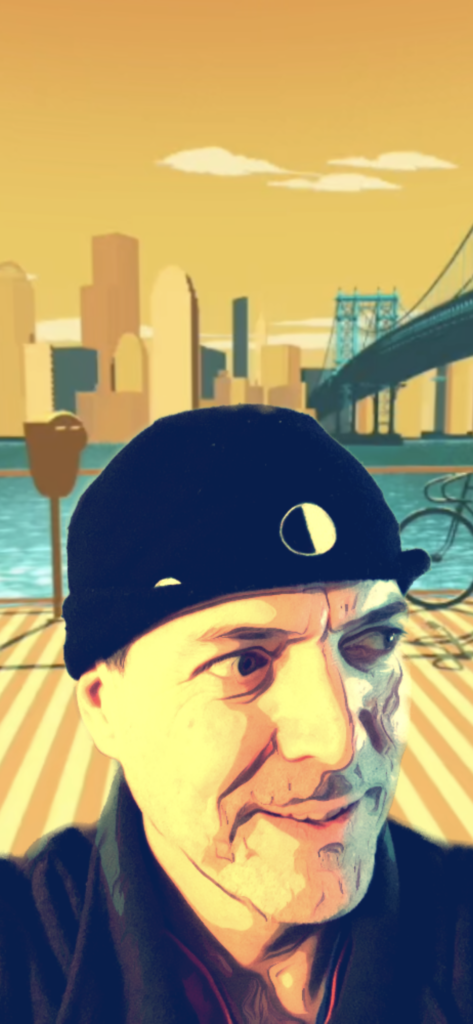 The Moon Hat style The Phase Reminder This is another standard style for wearing the Moon hat. The current phase is oriented to the front and you can face the Moon and find the Sun using the Moon Hat New Moon phase image.