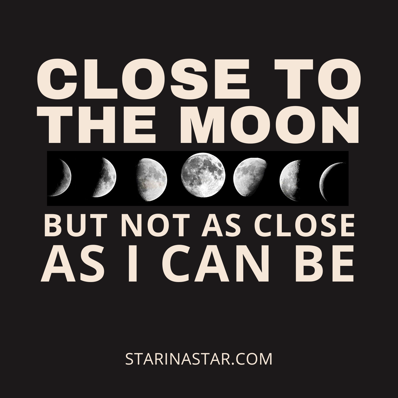 Get Closer To The Moon Without Leaving The Earth Star In A Star